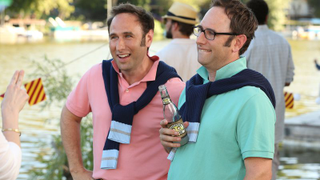 Watch the Sklar Brothers get creepy in this exclusive <i>Playing House</i> clip